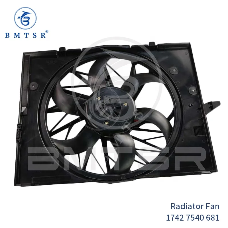 BMTSR Auto Parts Engine Coolant Radiator Fan 17428509740 17427589031 for F07 F10 F12 F01