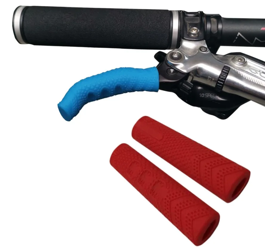 ENLEE Pure color silicone Brake grip protector bike parts for Mountain Bicycle Handlebar Protective Cover