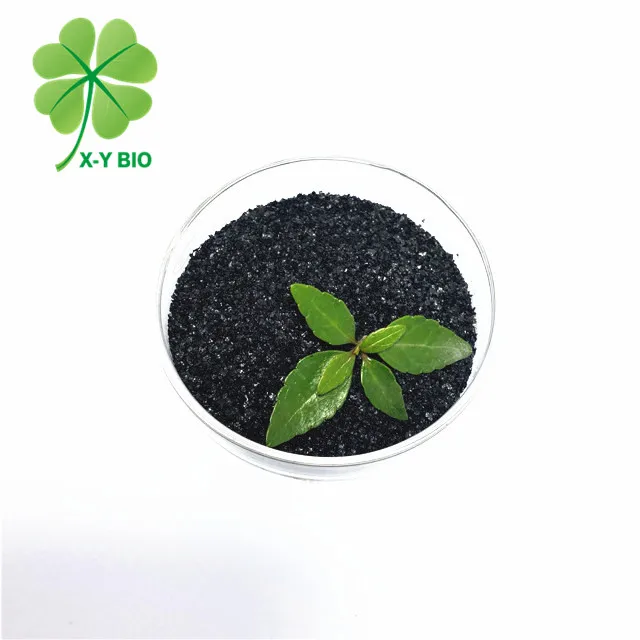 Good Price Sodium Humate Shiny Flake For Fertilizer Poultry Feed Small Size