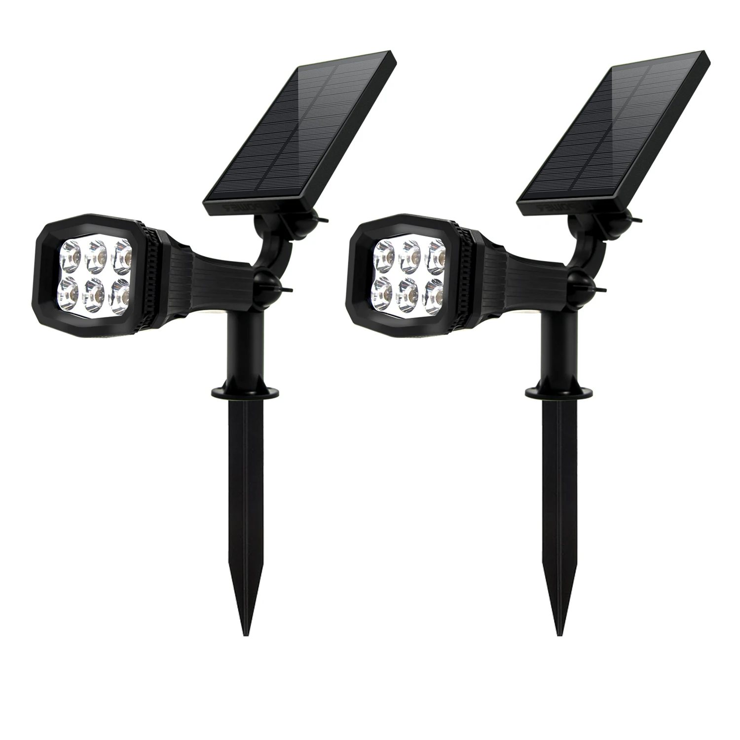 
Custom Sensor Panel New Powered High Lumen Energy Solar Downlights Outdoor Decorative Garden Lights 