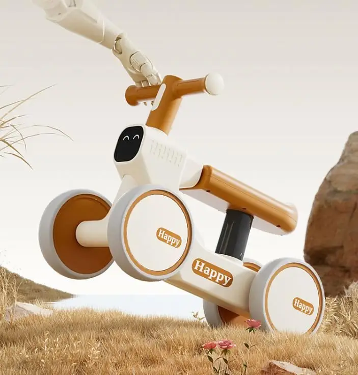 2024 New Design Plastic Cheap Price Music and Light Kids Ride On Car  for Kids to Drive