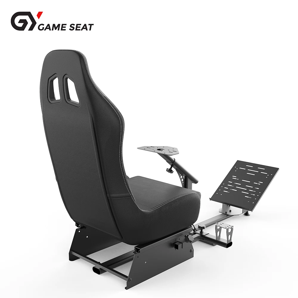 GY026 Folding Adjustable Car Driving Gaming Racing Simulator Cockpit Seat Chair For Logitech G27 G29 G920