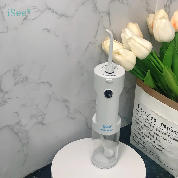 iSee Stepless Speed Regulation Long Battery Life Water Dental Flosser Professional for Teeth