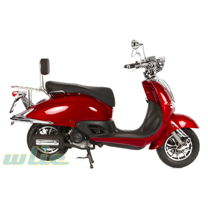 Chinese Factory Hot Sale 4stroke mini gas scooter 2019 4 stork engine gasoline 2 wheel skateboard Retro 125-2 (Euro 4)