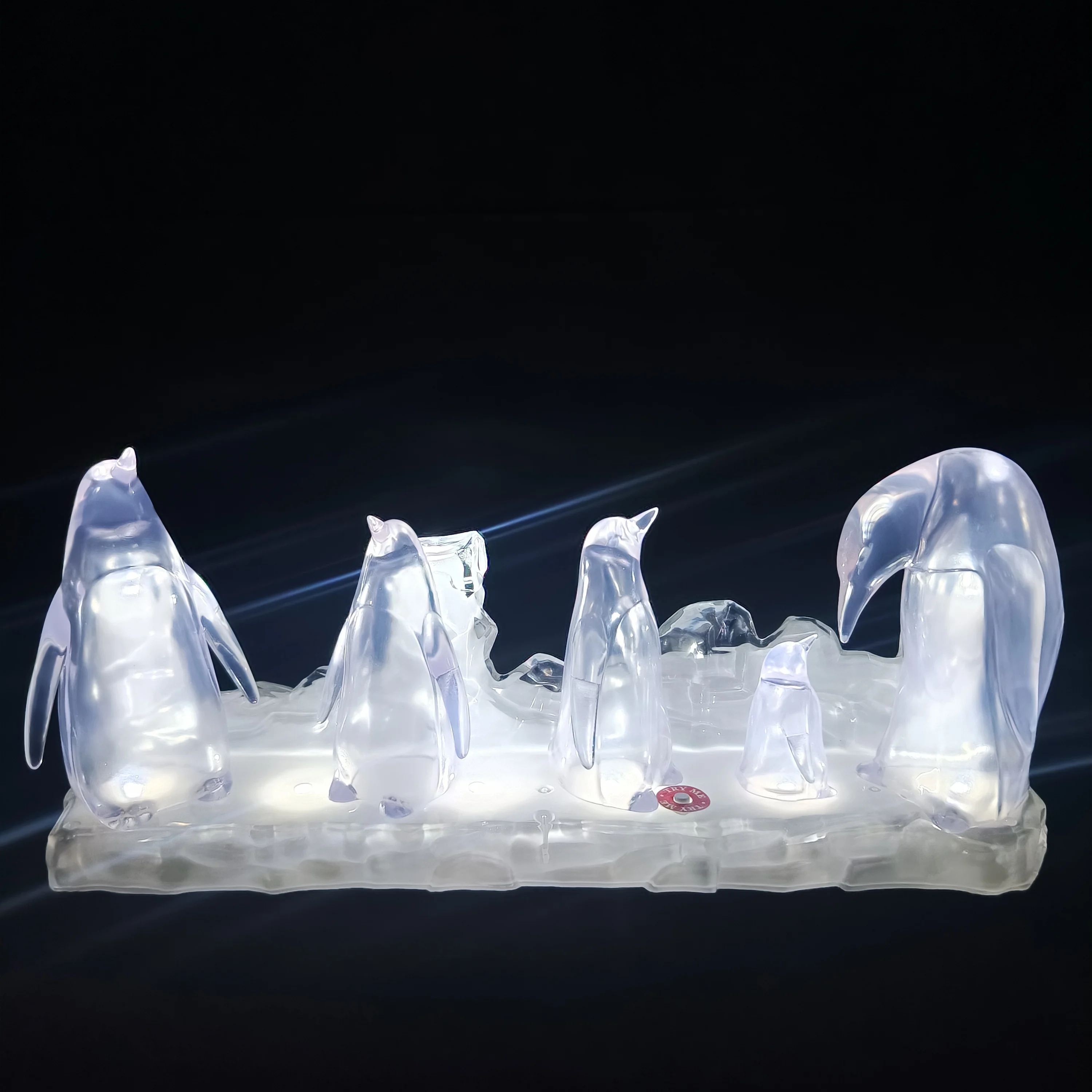 Рождественские светодиодные украшения огни Рождественская музыкальная шкатулка полярный медведь