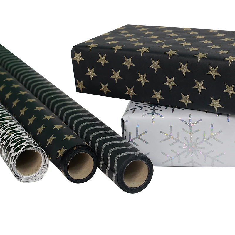 Factory Price Waterproof Flower Personalised Wrapping Paper Korean Kraft