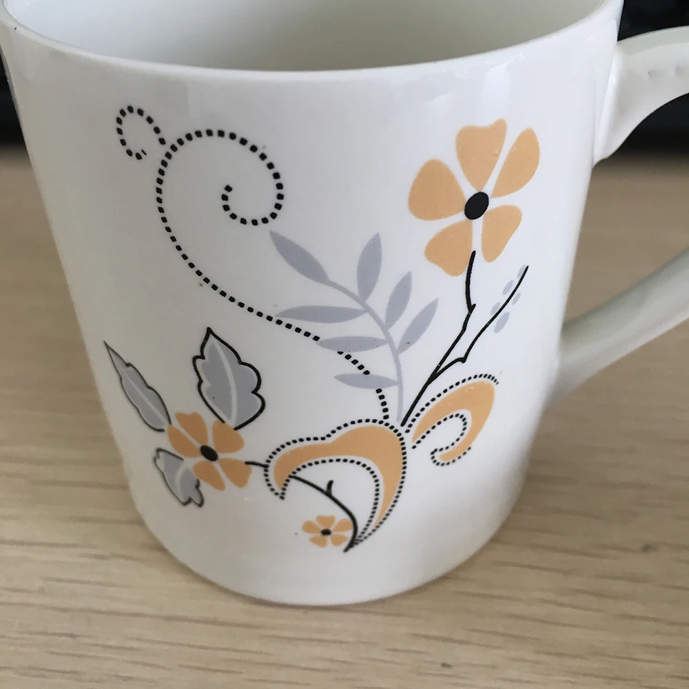 Eco-friendly Printing DIY Water Slide Peelable Decal Flower Pattern Water Transfer Paper Ceramic Decals for Porcelain