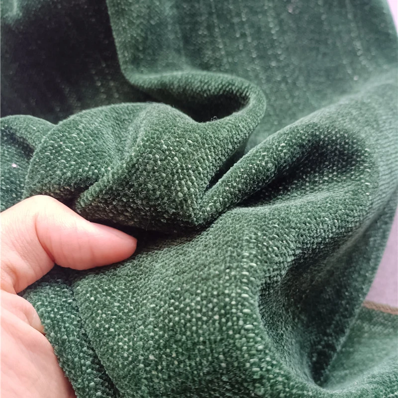 wholesale chenille sofa fabric high quality soft touch warm chenille upholstery fabric