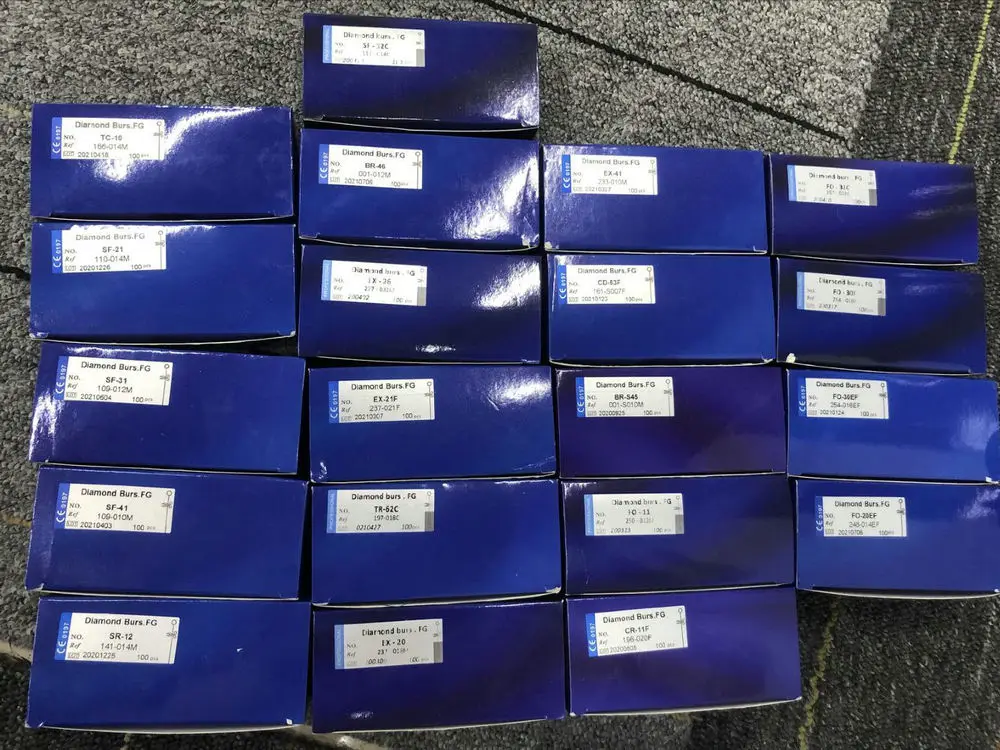 Good Quality Dental Surgical Bur High Speed Dental Diamond Burs for Handpiece