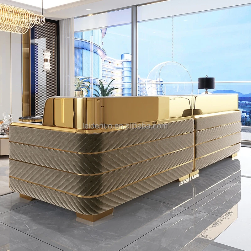 High quality  Upholstery Modern Luxury Real  Leather Sofa Set Wood And Leather Sofa for villa