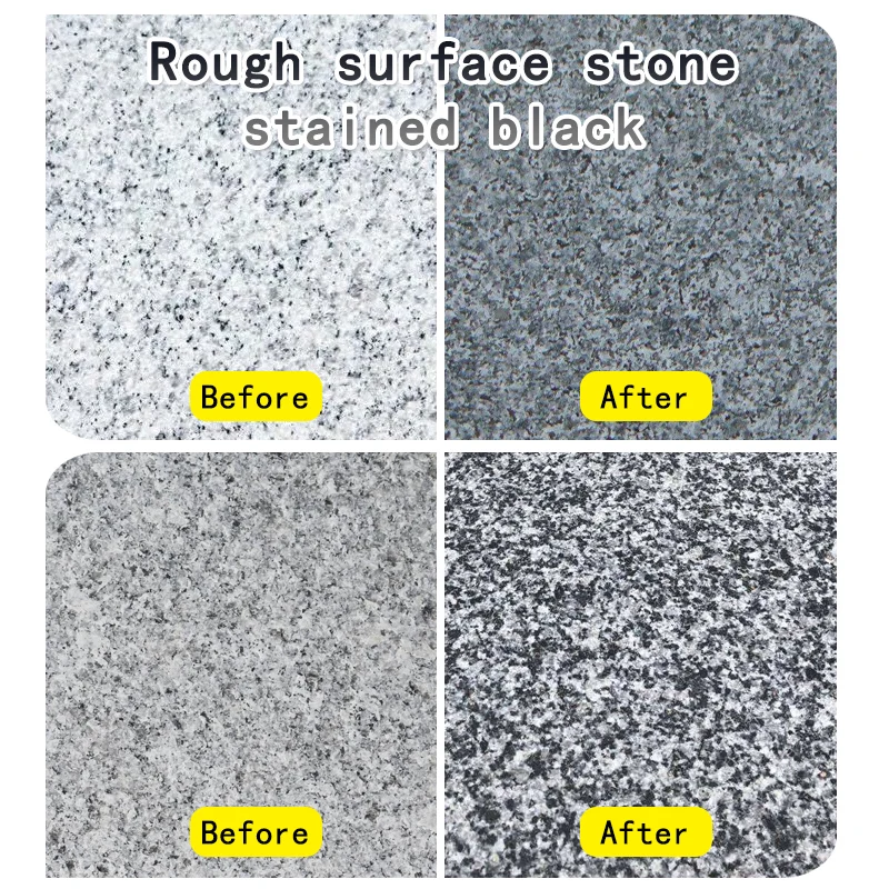 Hot sale ultra concentrated UV resistant dyeing material, solid content 60%, black dye applied to stone concrete mouth making