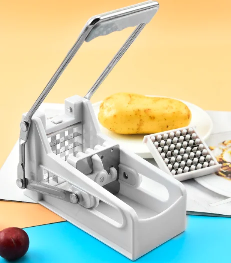 ABS Manual Potato Cutter French Fries Fry Slicer Small Potato Chips Maker Meat Chopper Dicer Cutting Machine Tools