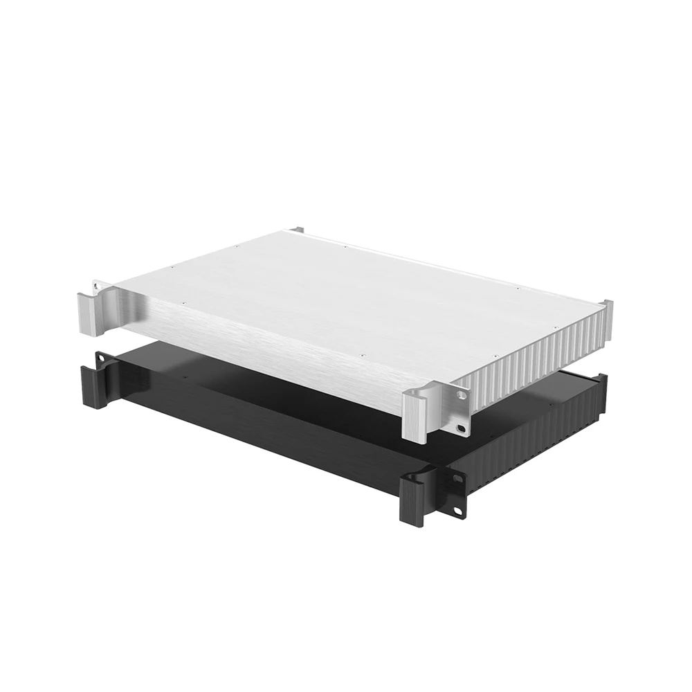 YONGU C21B 1U Custom Supply Aluminum Alloy Rack Mount Chassis Computer Gaming PC Case