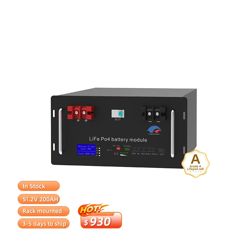 lifep04 510kw 200ah capacitor lithium charge baterias hybrid energy recharging battery 12kw near  off grid battery 48v