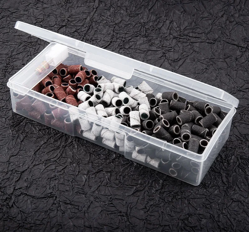 Fine Sanding Band Manicure Medium Nail File  #80,#120,#180grit Sanding Bands Manicure Pedicure Tools Electric Nail Drill