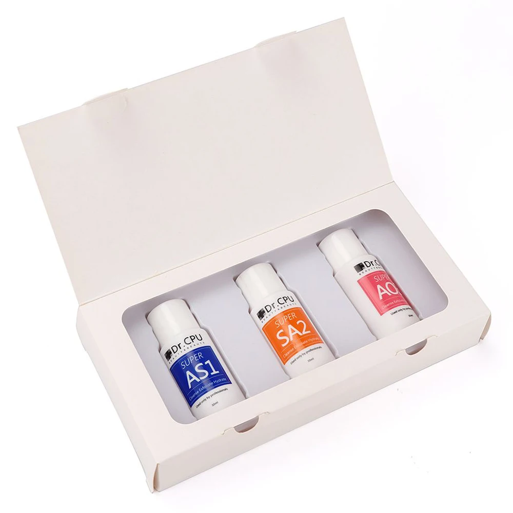 As1+ Sa2 + Ao3 Hydra Aqua Clean Dermabrasion Facial Serum Solution Hydro / Hydra Aqua Peel Solution 30Ml