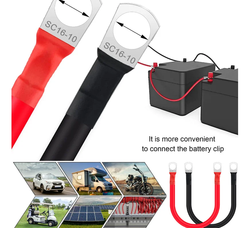 New energy car battery connection line Battery series line Car battery line solar cell inverter cable Auto parts