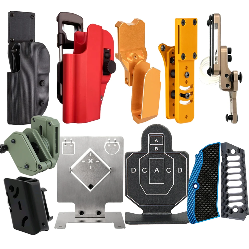 IPSC USPSA CR IDPA журнал Монтажная пластина Mag сумка кобура аксессуары для мишени