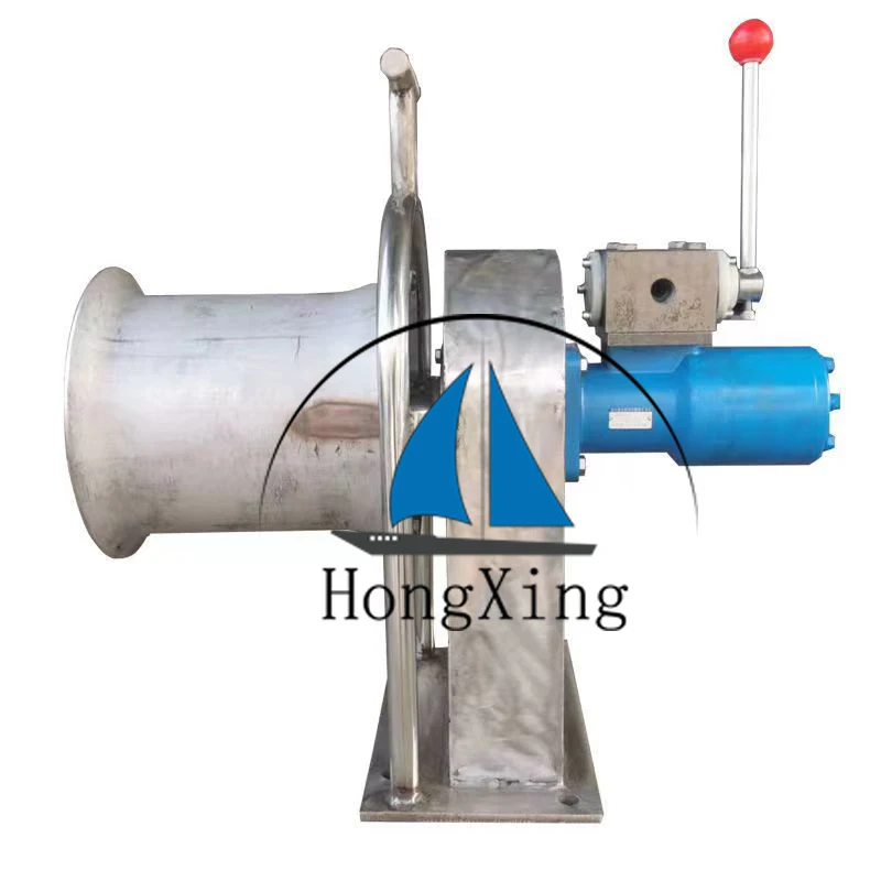 Single motor windlass rope winch stainless steel can be customized size manufacturers direct sale speed adjustable