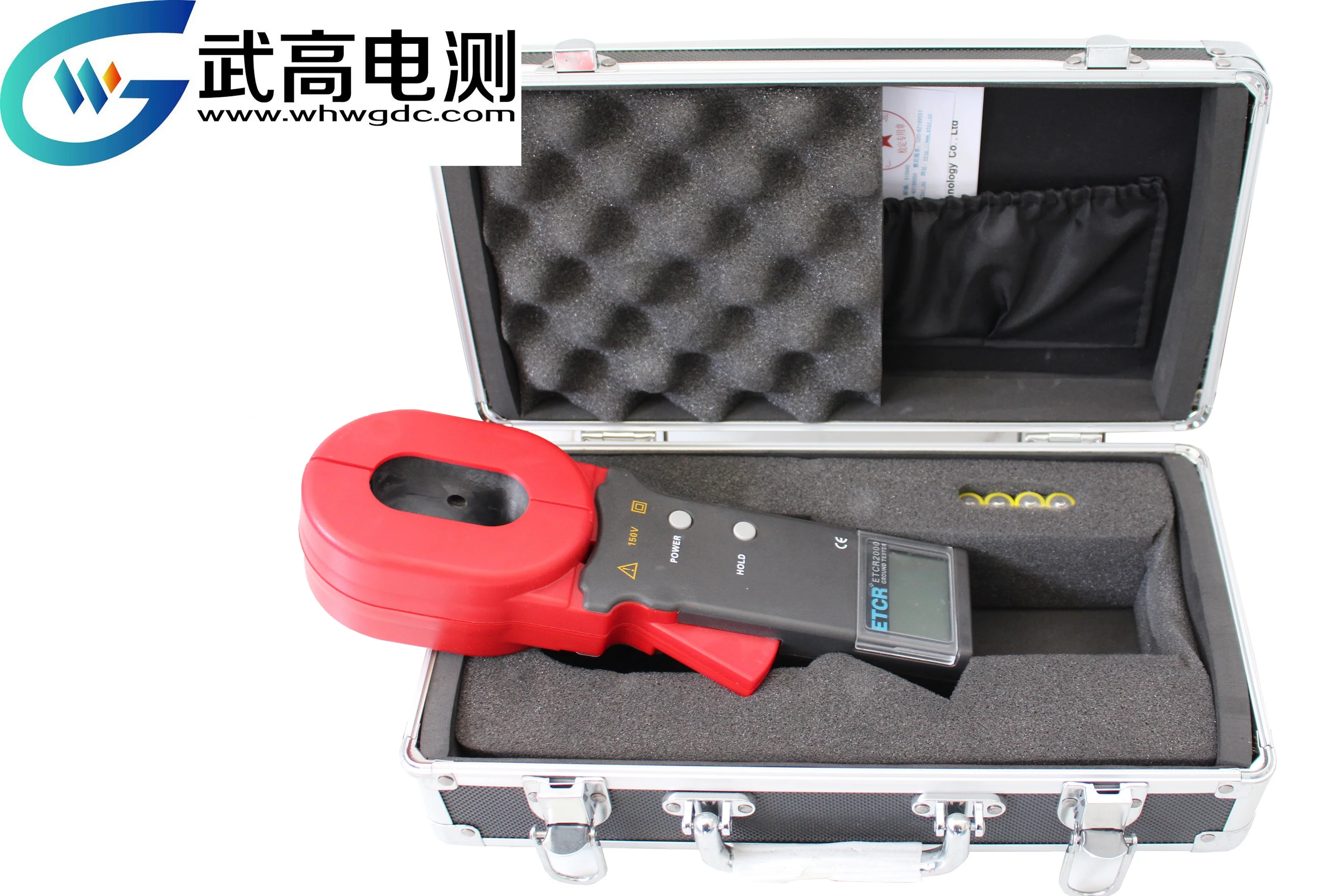WDCR2000 Portable clamp earth resistance tester