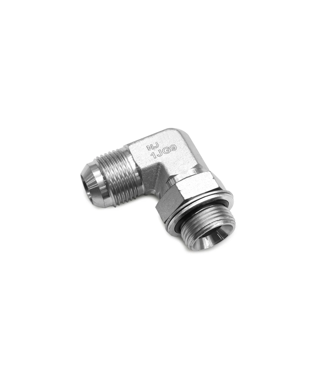 90 degree elbow jic male to bsp male o-ring hydraulic adapters connectors pipe hose fittings 1JG9