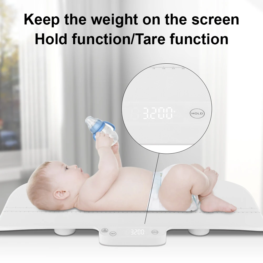 Tare function hold function White LED display 30kg scale digital baby scales & growth charts newborn baby weight scale