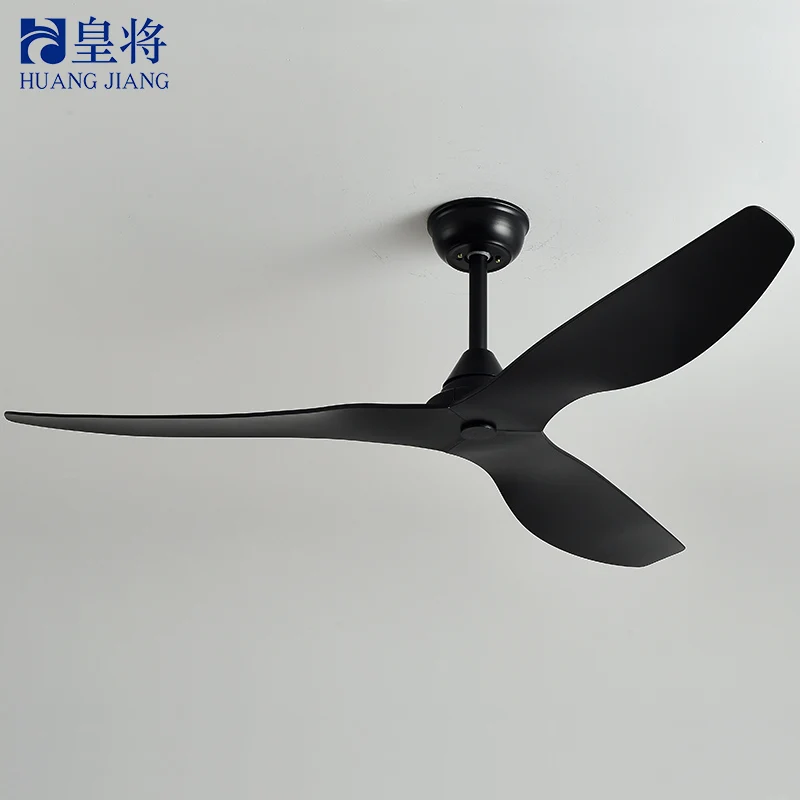 Best-Selling Modern Ceiling Fan with Simple Pure Color Design, 45 Inch Options, 220V, Remote Control, & 3 Durable ABS Blades
