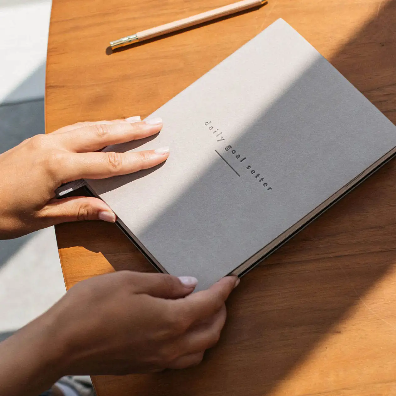 Custom Daily Goal Setter 2024 Daily Planner Affirmation Journal Mindfulness Gift Undated Journal