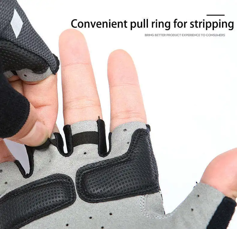 Hot Sales Half Finger Breathable Waterproof Winter Wear Wholesale Cheap Price Cycling Gloves