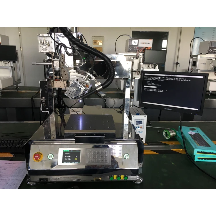 
High-precision visual dispensing machine with glue AOI 