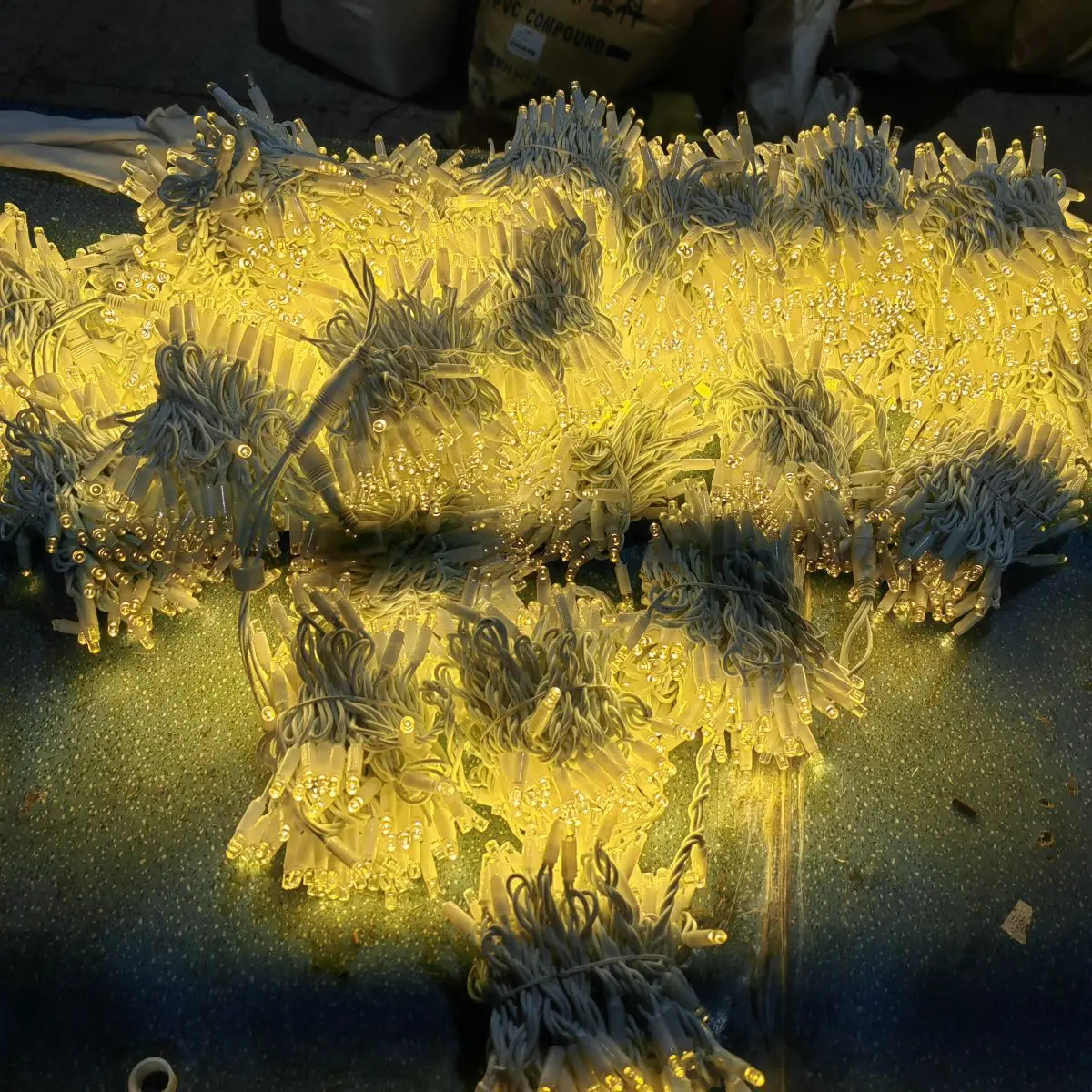 110V 220V Waterfall Light Decoration Icicle Lights Curtain Icicle LED String Lights