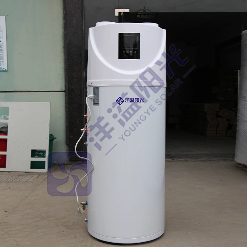 All-in-one heat pump water heaters air source for home heating and cooling hot tub low energy 80-180l water tank