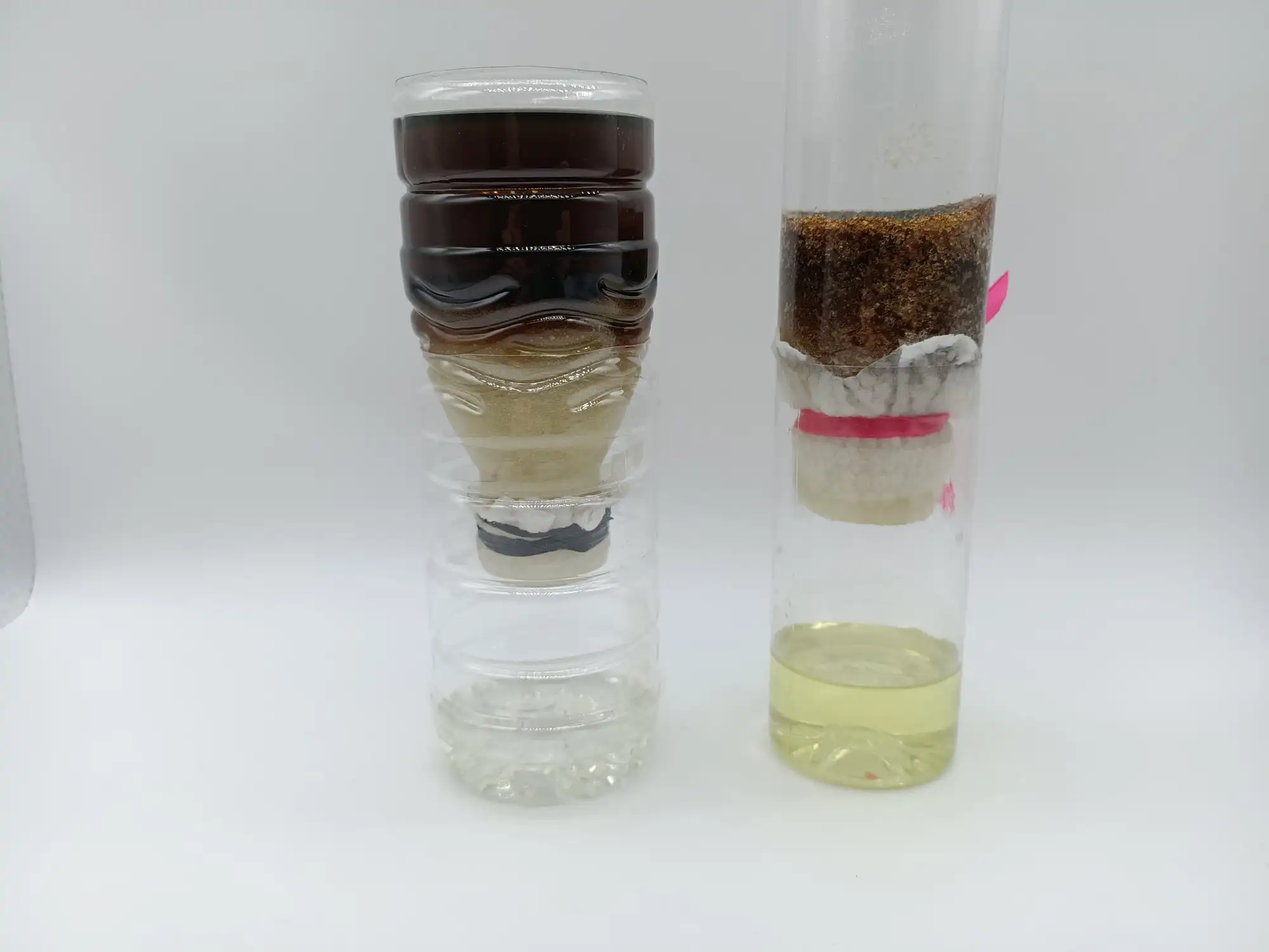 Silica gel decolorizing sand Pyrolysis oil diesel Removal of color and odor