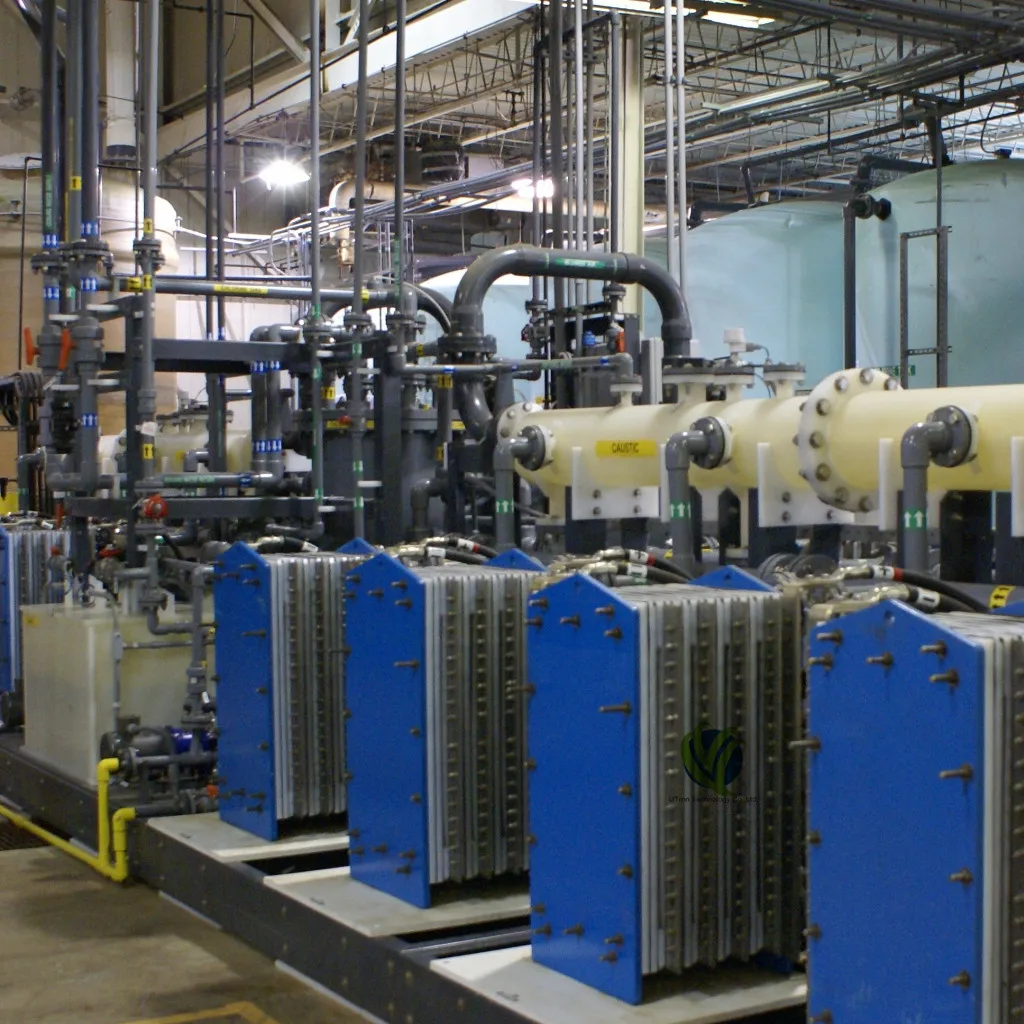 MMO electrodes coated with titanium for electrochlorination of salt water