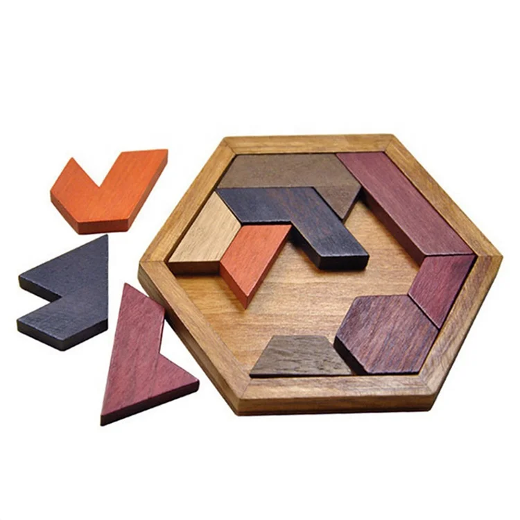 Wooden Blocks Stacking Toys Puzzles Games