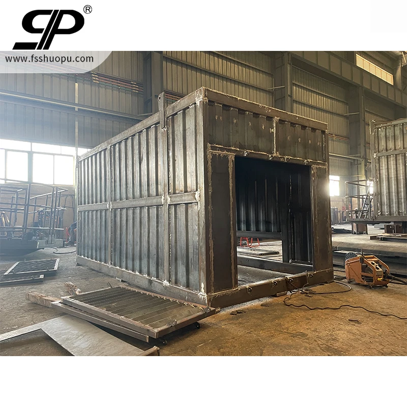 Large laser cutting custom sheet metal fabrication