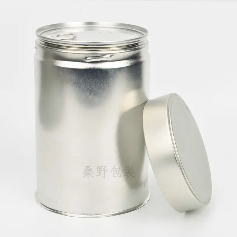 Accept Custom Order Empty Tin Can Metal Tin Can Easy Open Top Cans Be Painted Inside