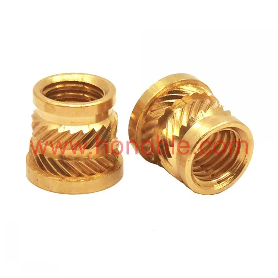 SL-B-M2/SL-B-M3/SL-B-M4/SL-B-M5 brass insert nuts