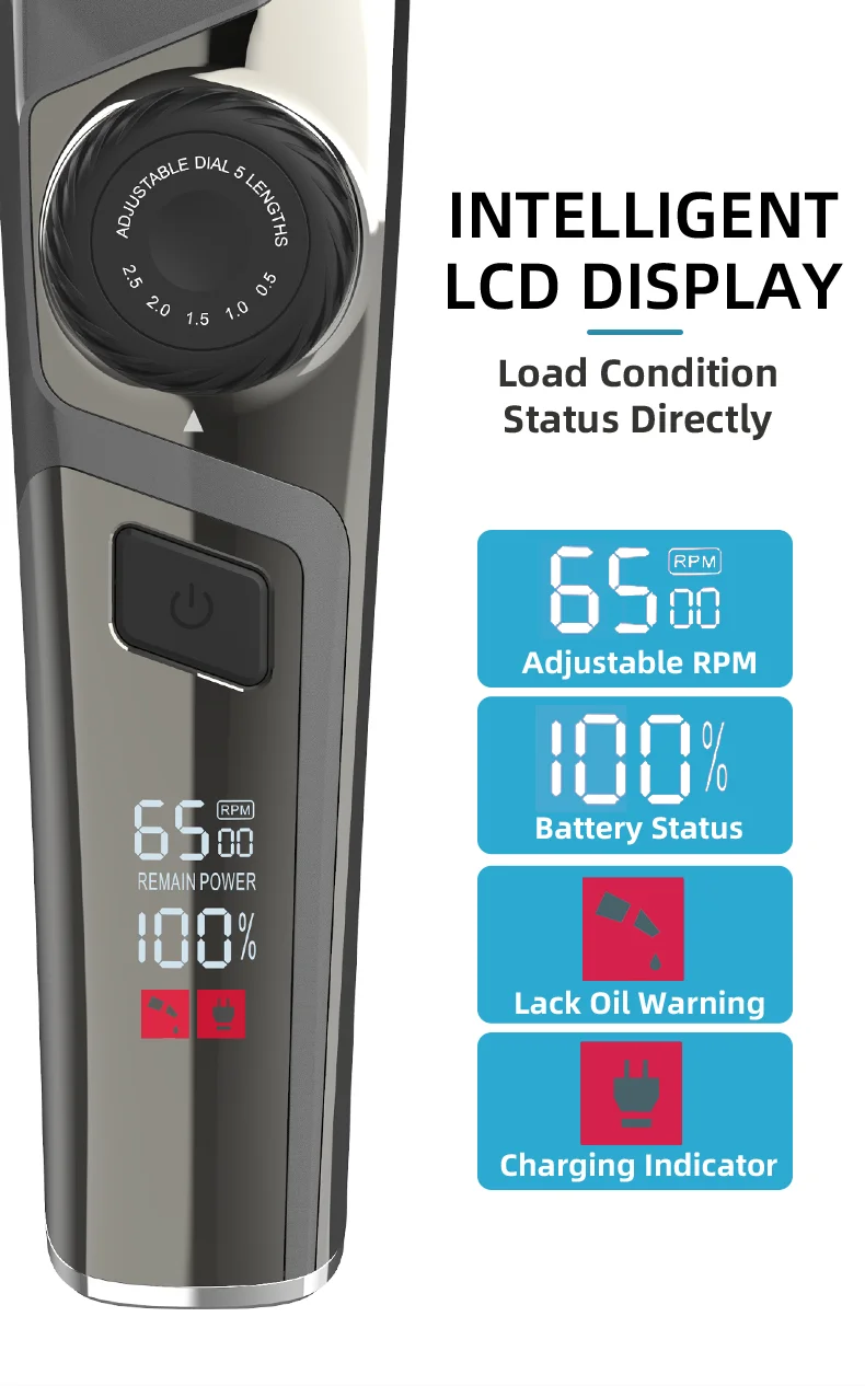 high quality 110V-220V professional electric hair clippe cutting machine manufacture for sale