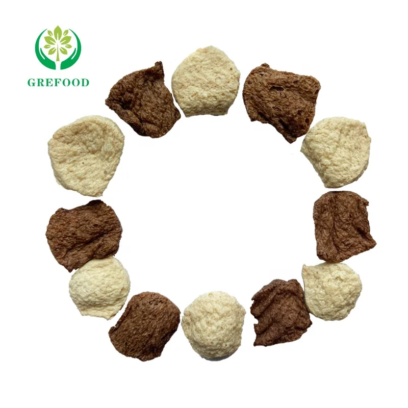 Premium flake TVP Textured Vegetable Protein cheap Plant-Based Protein as vegetarian steak 50% ~ 68% soy protein low fat meat
