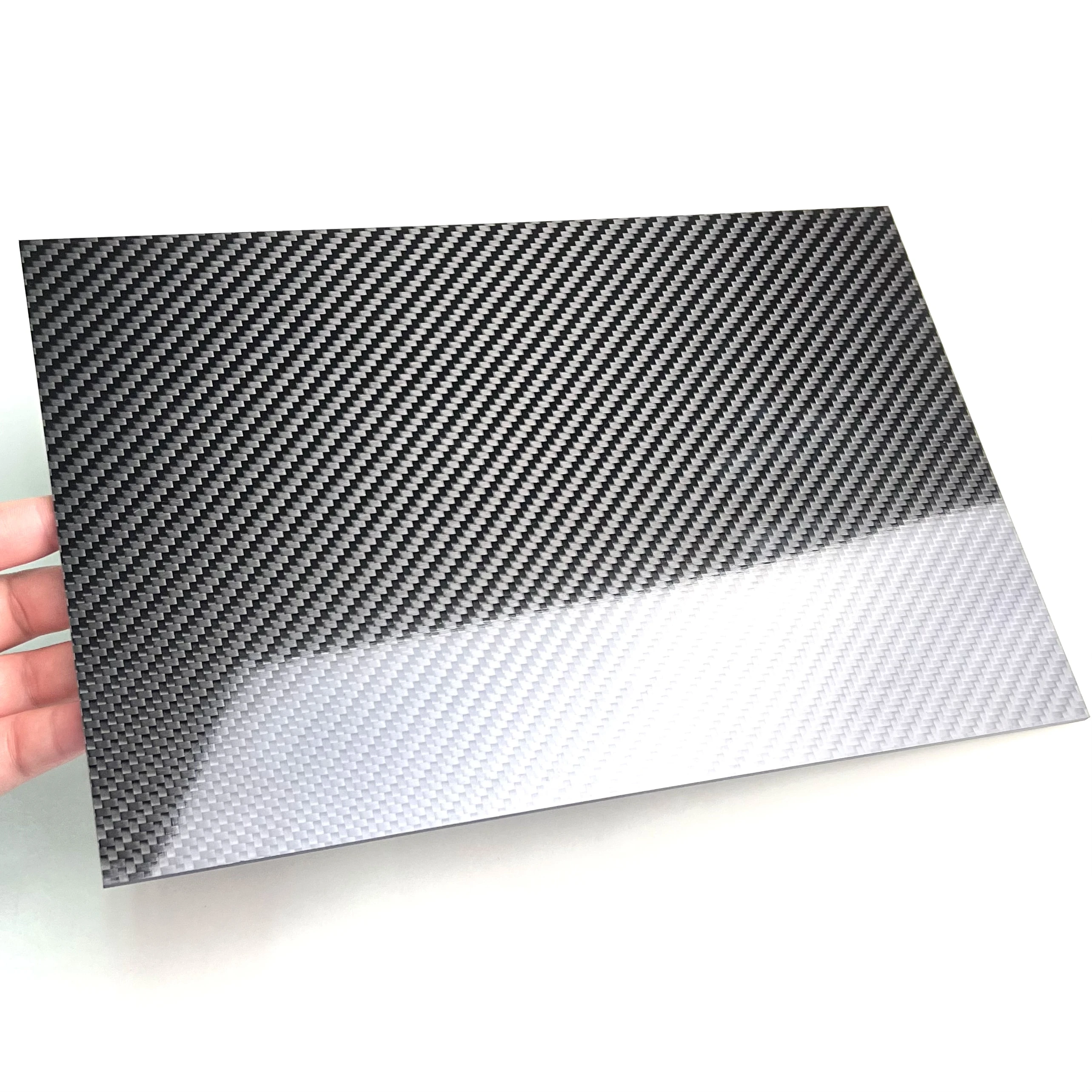 3K T300 carbon fiber twill matte plate carbon sheet 1mm 5mm  drone carbon fiber part