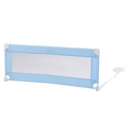 Baby Bed Rail Barrier Foldable Child Safety Fence Bed Side Barrier Guard For Kids Pink Wholesale