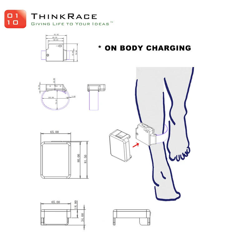 Tracking system and App customization Industry design Tracking Wrist Global GPS 4G ankle tracker for prisoner offender
