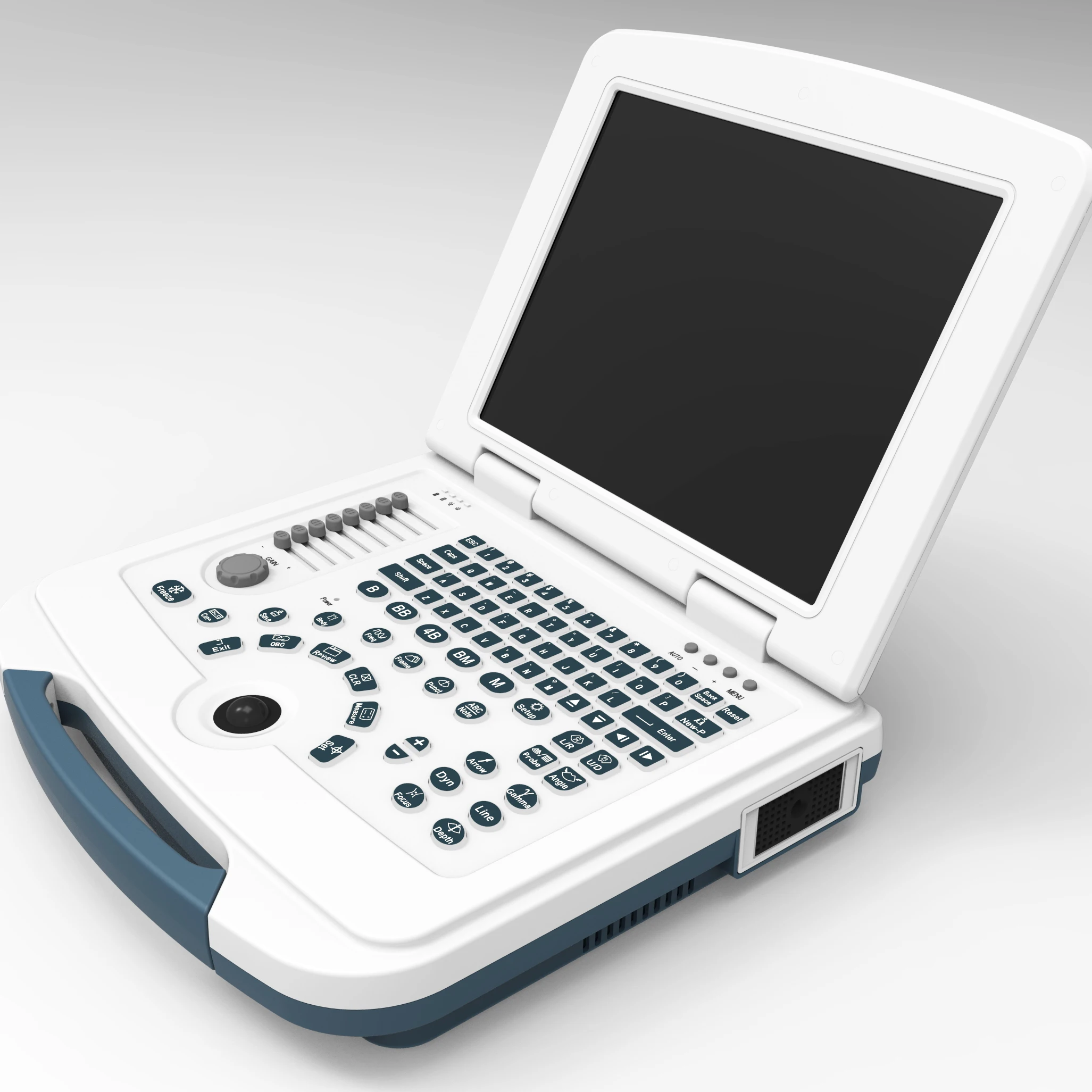 Hospital portable color doppler ecograph best price 3D 4D portable color Doppler ultrasound