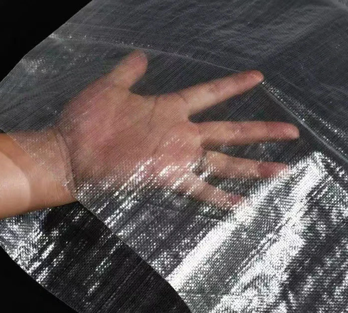 Plastic Woven Bag Small 25Kg 50Kg 75Kg Print Transparent Rice Oats Wheat Soybeans Wholesale Price