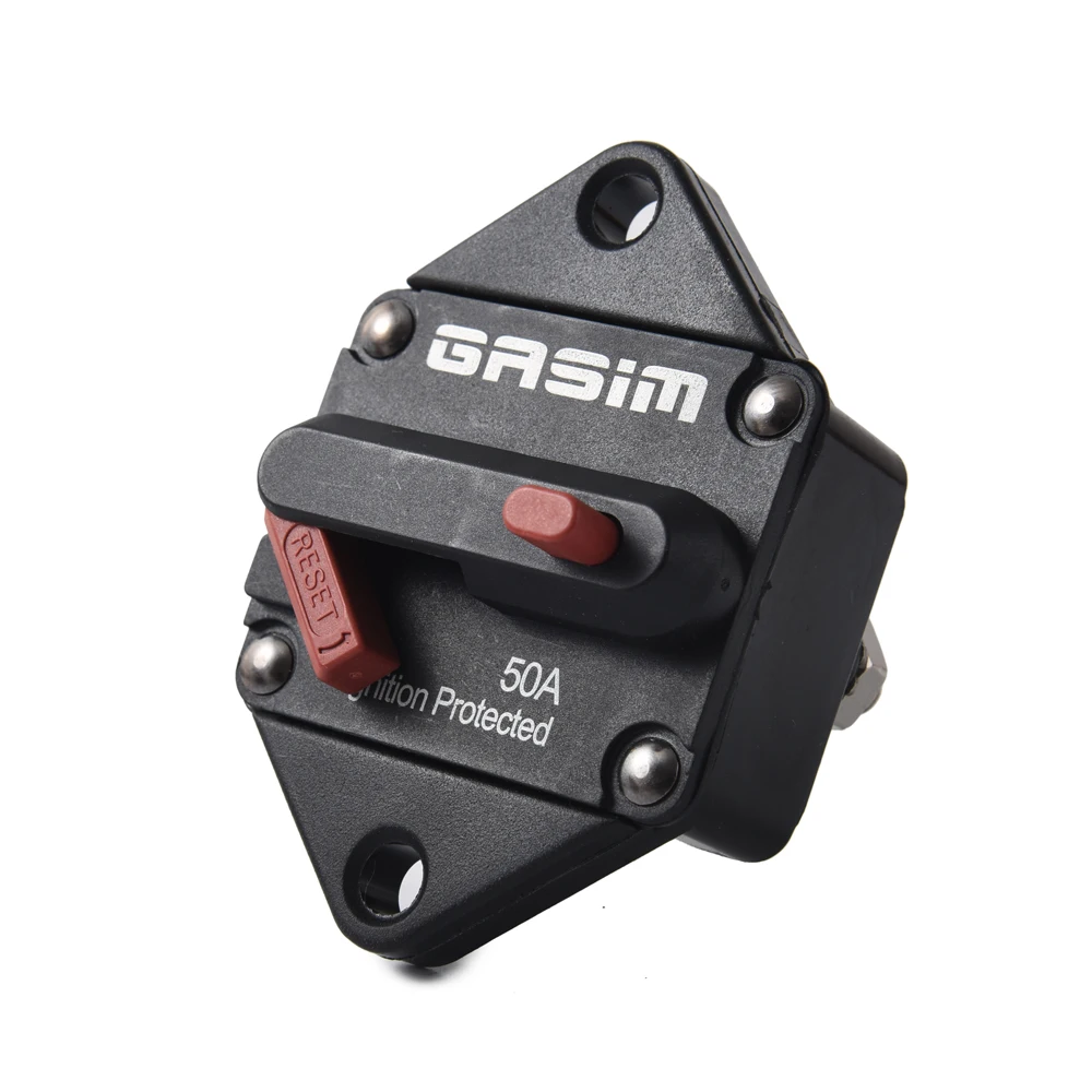 155a 160a 170a 180a 190 amp 48v dc car circuit breaker panel mount circuit breaker automotive fuse stud type