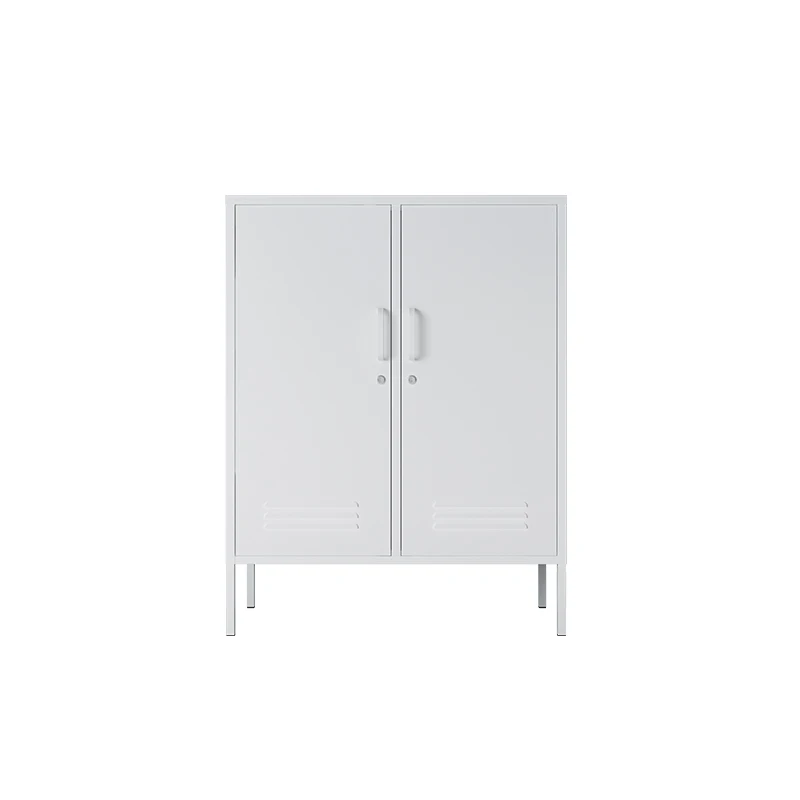 modern design customized structure size metal steel glass sideboard cupboards with stand for living room