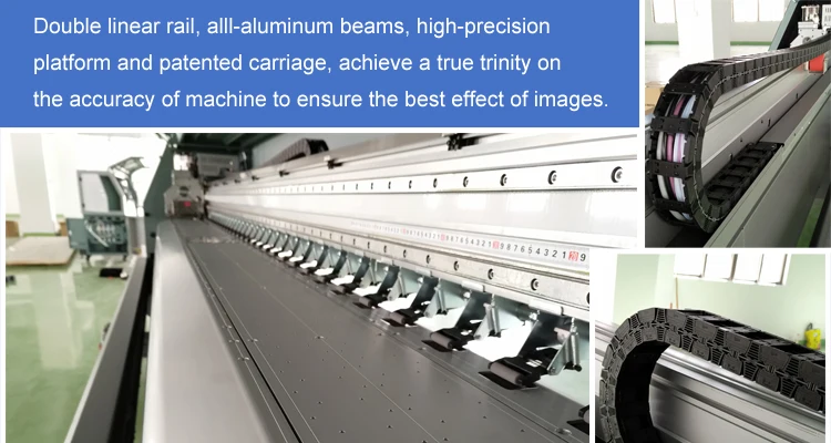 KingJet KJ-320SG 248sqm/h Spectra Starfire 1024 Print head flex banner large format solvent Printer