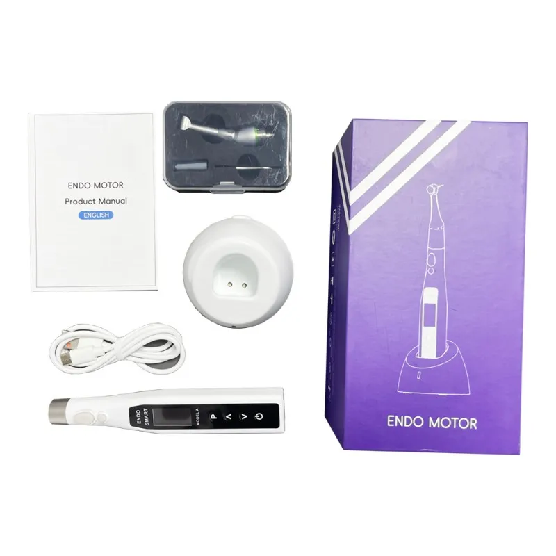 Dental wireless Endo motor with 16:1 Angle Handpiece  Contra Angle Dental Endodontic Equipment Wireless Endodontic Motor