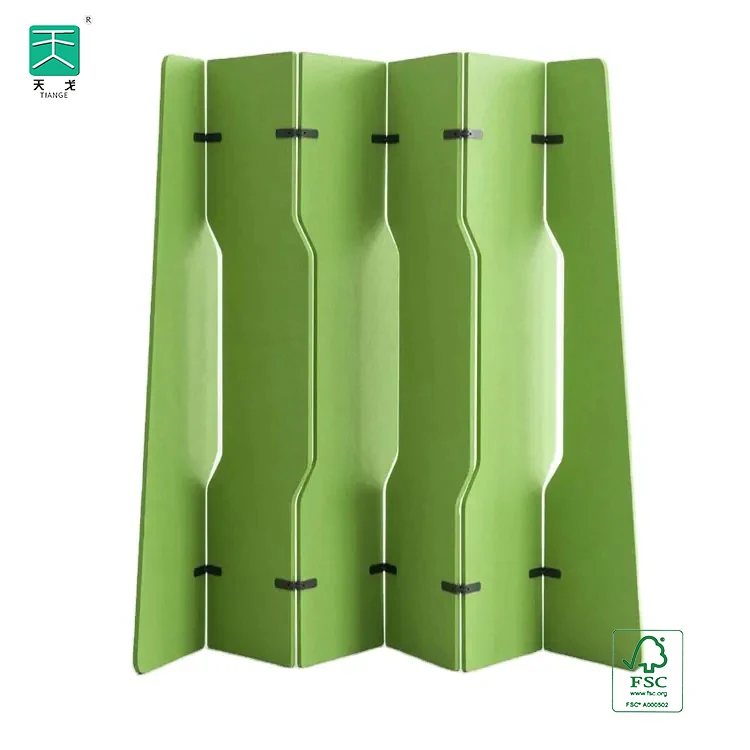 TianGe Sliding Folding Partitions Decorative Screen Panel Door Interior Room Divider Screen